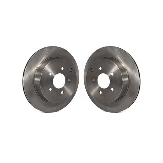 Brake Rotors Rear Pair For Nissan Murano INFINITI Pathfinder QX60 Q50 FX35 Quest