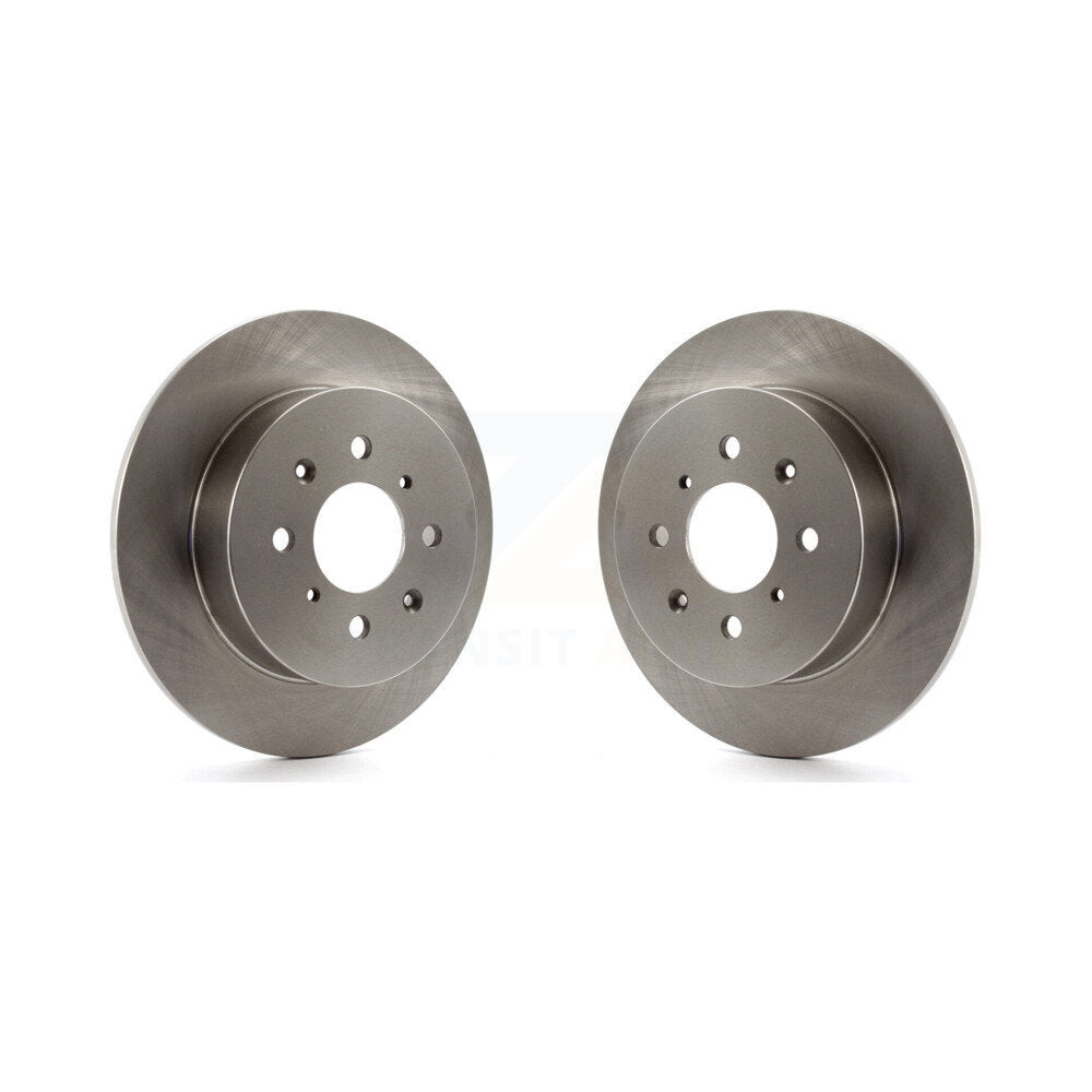 Disc Brake Rotors Rear Pair For Honda Civic Acura EL