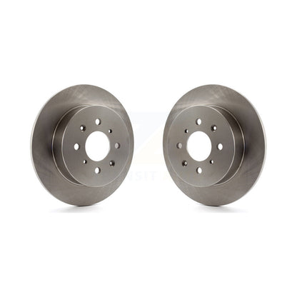 Disc Brake Rotors Rear Pair For Honda Civic Acura EL
