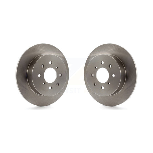 Disc Brake Rotors Rear Pair For Honda Civic Acura EL