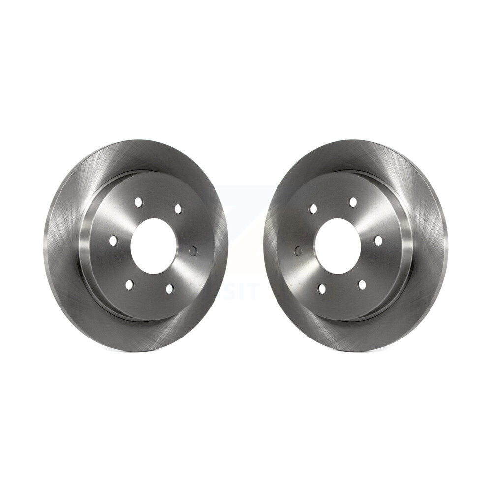 Disc Brake Rotors Rear Pair For Nissan TITAN Armada INFINITI QX56 Pathfinder