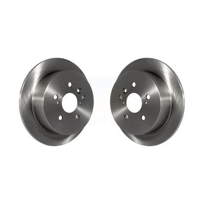 Disc Brake Rotors Rear Pair For Lexus RX350 Toyota Highlander RX330 RX400h