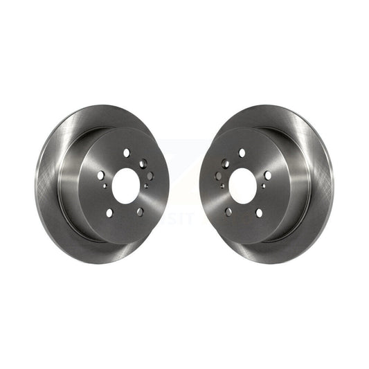 Disc Brake Rotors Rear Pair For Lexus RX350 Toyota Highlander RX330 RX400h