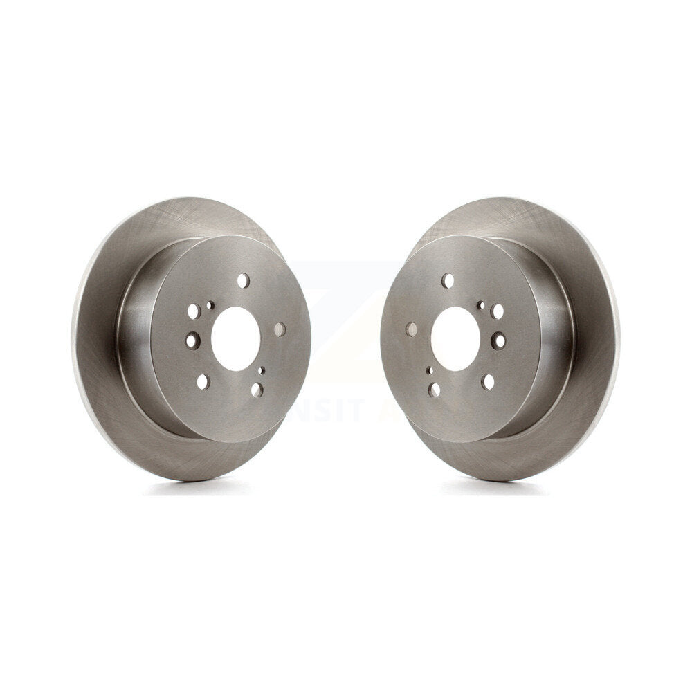 Disc Brake Rotors Rear Pair For 2004-2010 Toyota Sienna