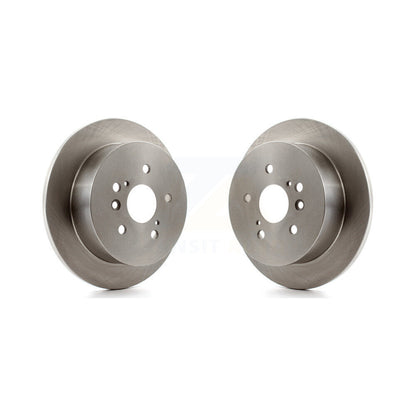 Disc Brake Rotors Rear Pair For 2004-2010 Toyota Sienna