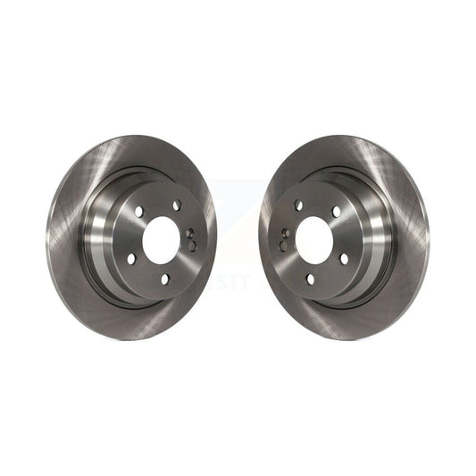 Disc Brake Rotors Rear Pair For Mercedes-Benz E350 E320 E250 E300 E500 E63 AMG