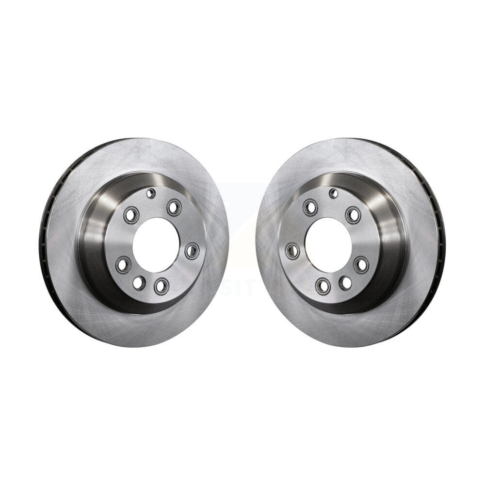 Disc Brake Rotors Rear Pair For Porsche Cayenne Volkswagen Touareg Audi Q7