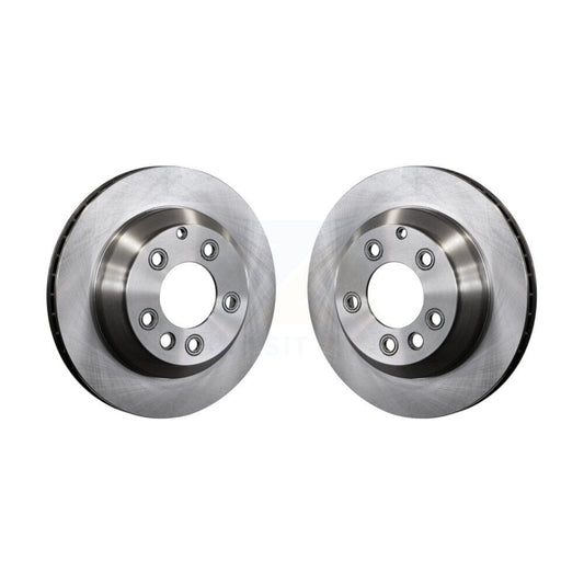 Disc Brake Rotors Rear Pair For Porsche Cayenne Volkswagen Touareg Audi Q7