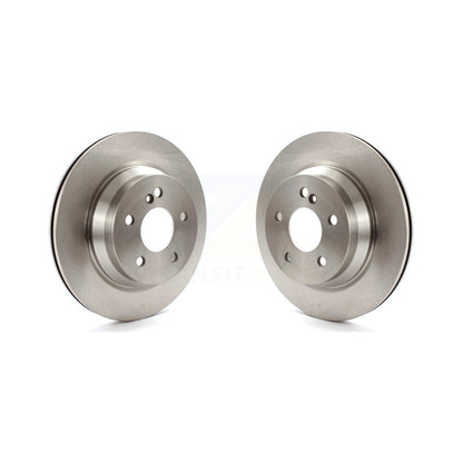 Brake Rotor Rear Pair For Mercedes-Benz GLK350 E350 GLK250 E400 E320 E500 CLS550