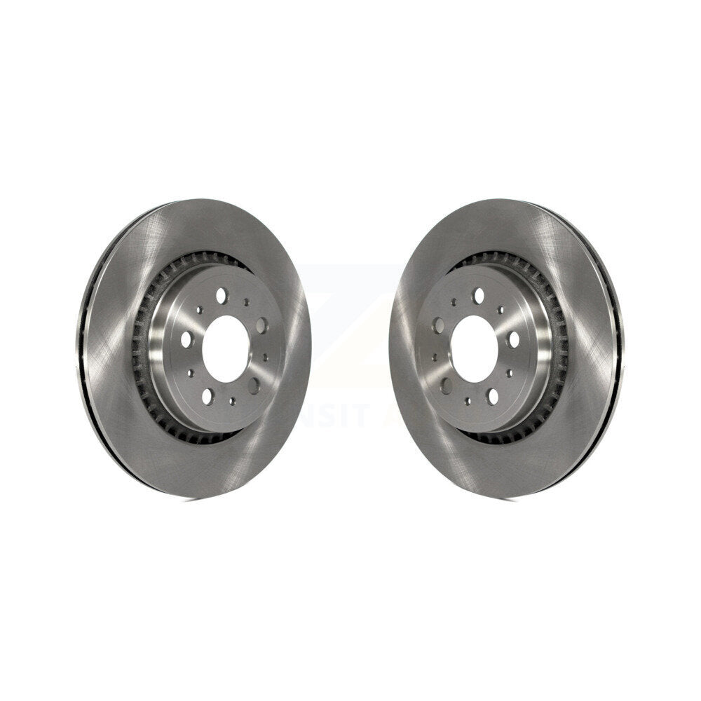 Disc Brake Rotors Rear Pair For 2003-2014 Volvo XC90