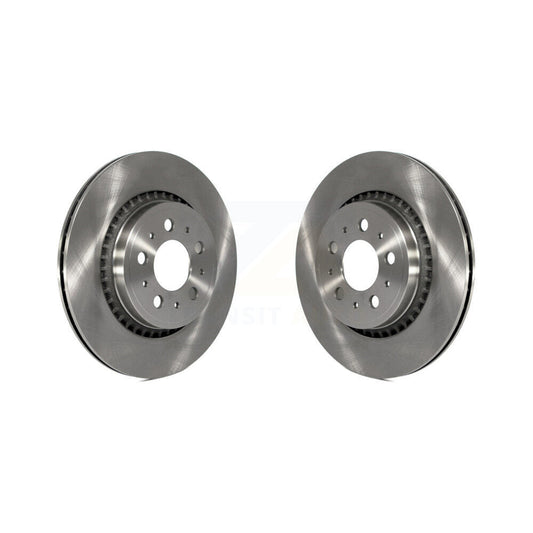 Disc Brake Rotors Rear Pair For 2003-2014 Volvo XC90