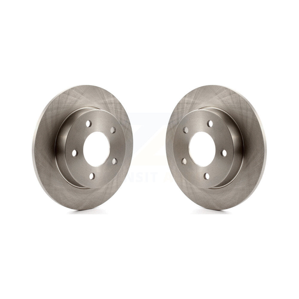 Disc Brake Rotors Rear Pair For Mazda 3 Sport