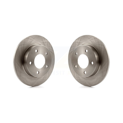 Disc Brake Rotors Rear Pair For Mazda 3 Sport