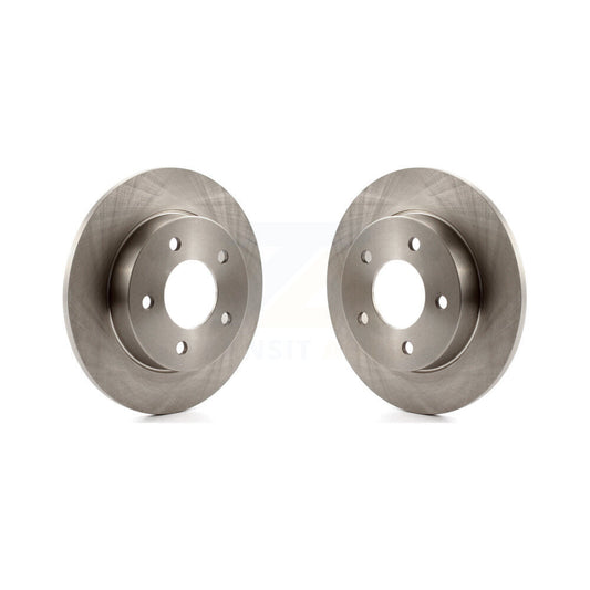 Disc Brake Rotors Rear Pair For Mazda 3 Sport
