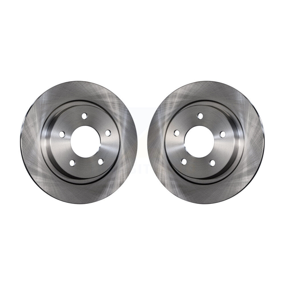 Disc Brake Rotors Rear Pair For Mazda 3 Sport