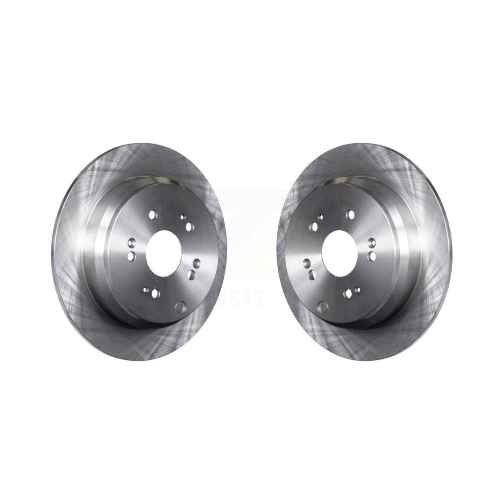 Disc Brake Rotors Rear Pair For Honda CR-V Acura RDX