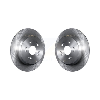 Disc Brake Rotors Rear Pair For Honda CR-V Acura RDX