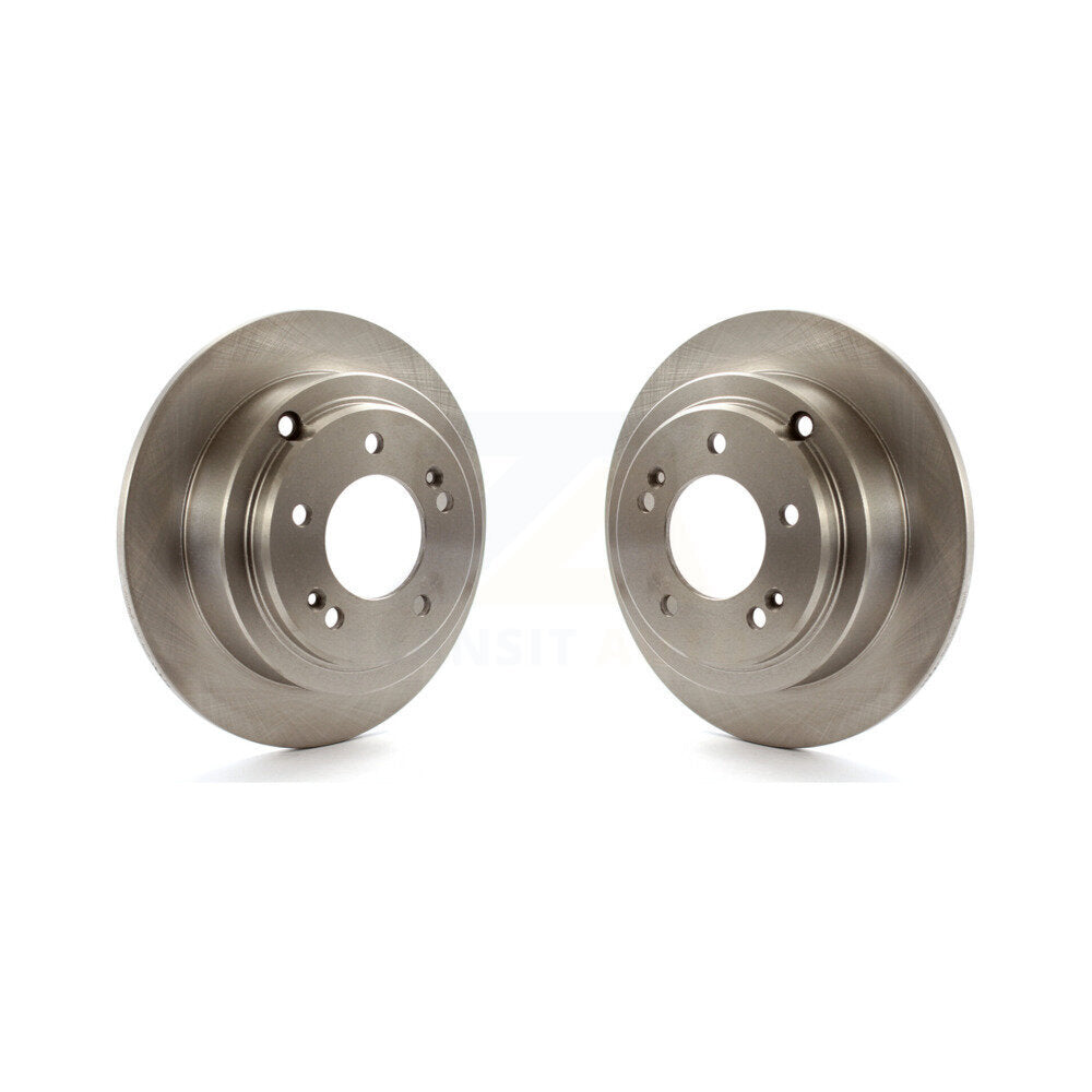 Disc Brake Rotors Rear Pair For 2004-2006 Kia Amanti