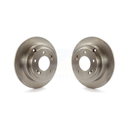 Disc Brake Rotors Rear Pair For 2004-2006 Kia Amanti