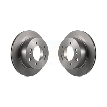 Disc Brake Rotors Rear Pair For 2003-2006 Kia Sorento