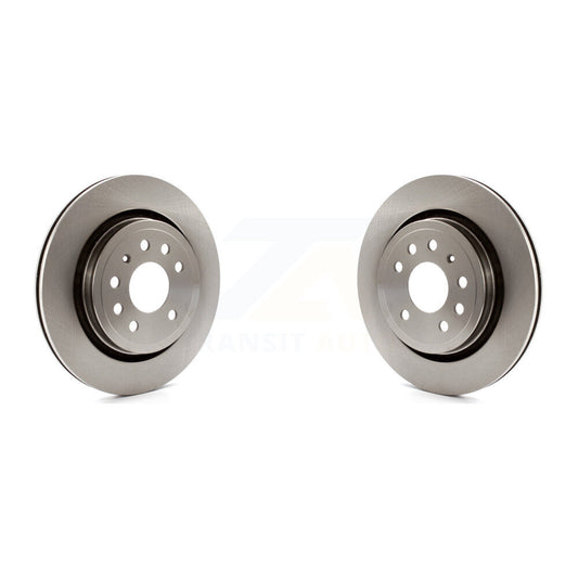 Disc Brake Rotors Rear Pair For Saab 9-3 9-3X With Vented Rotor
