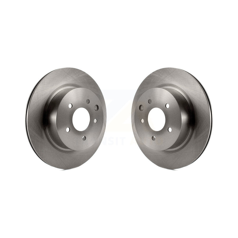 Brake Rotor Rear Pair For INFINITI Nissan Maxima G37 QX50 EX35 370Z G35 350Z M35