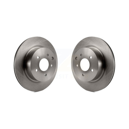 Brake Rotor Rear Pair For INFINITI Nissan Maxima G37 QX50 EX35 370Z G35 350Z M35