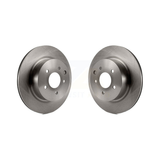 Brake Rotor Rear Pair For INFINITI Nissan Maxima G37 QX50 EX35 370Z G35 350Z M35