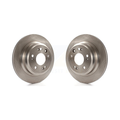 Disc Brake Rotors Rear Pair For 2005-2012 Acura RL