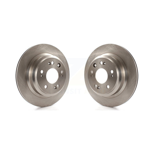 Disc Brake Rotors Rear Pair For 2005-2012 Acura RL
