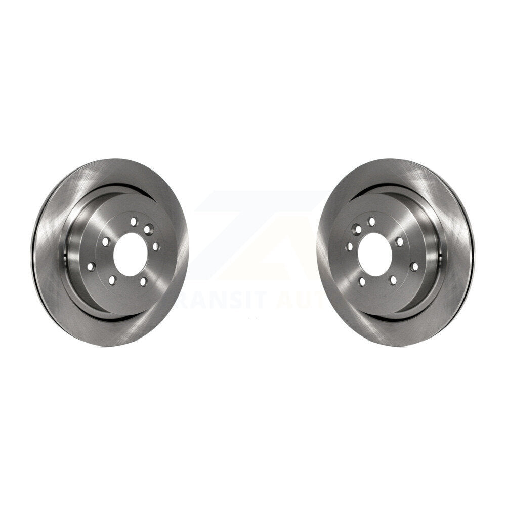 Disc Brake Rotors Rear Pair For Land Rover Range Sport LR4 LR3