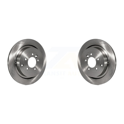Disc Brake Rotors Rear Pair For Land Rover Range Sport LR4 LR3