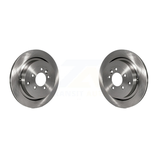 Disc Brake Rotors Rear Pair For Land Rover Range Sport LR4 LR3