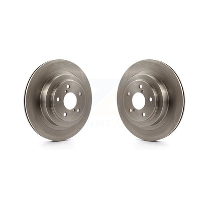 Disc Brake Rotors Rear Pair For Subaru Legacy Impreza