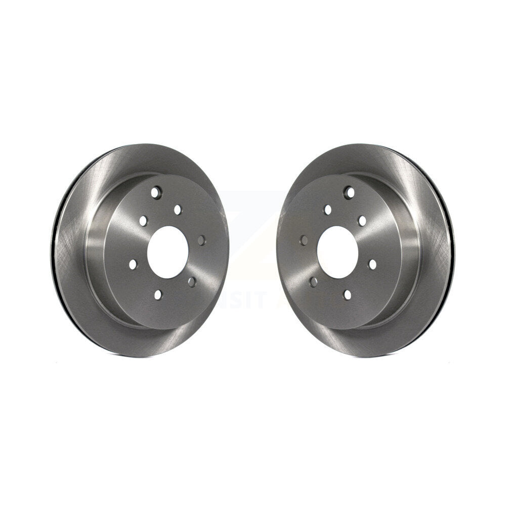 Disc Brake Rotors Rear Pair For Nissan Frontier Xterra Suzuki Equator
