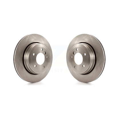 Disc Brake Rotors Rear Pair For BMW 530i 525i 528i