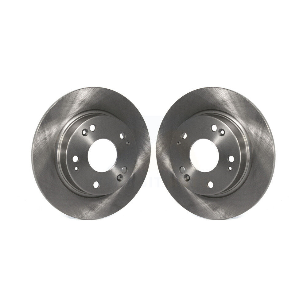 Disc Brake Rotors Rear Pair For Honda Civic Acura CSX ILX