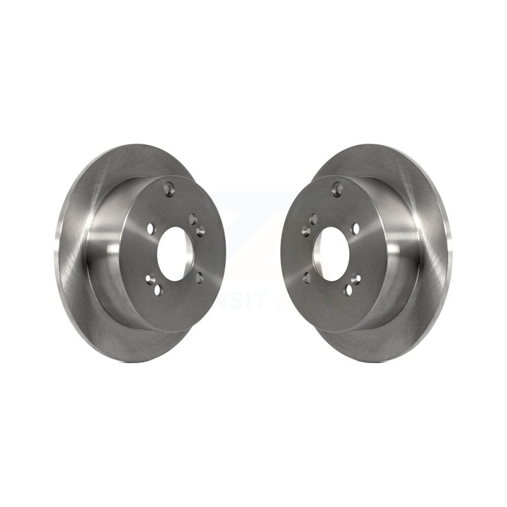 Disc Brake Rotors Rear Pair For 2006-2010 Hyundai Accent Kia Rio5 Rio