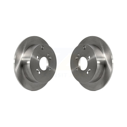 Disc Brake Rotors Rear Pair For 2006-2010 Hyundai Accent Kia Rio5 Rio