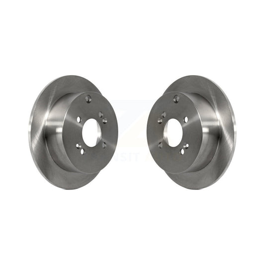 Disc Brake Rotors Rear Pair For 2006-2010 Hyundai Accent Kia Rio5 Rio