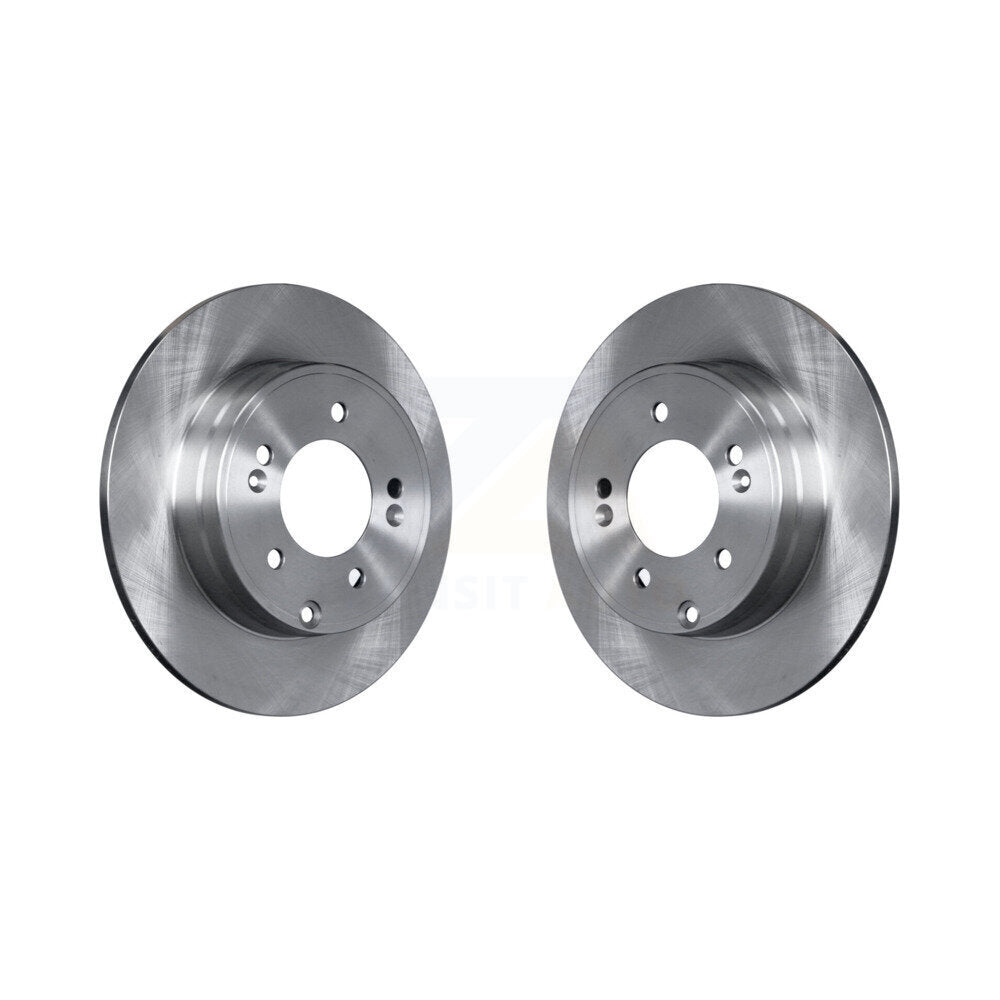 Disc Brake Rotors Rear Pair For Hyundai Sonata Tucson Kia Optima Cadenza Azera