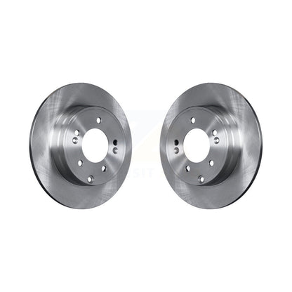 Disc Brake Rotors Rear Pair For Hyundai Sonata Tucson Kia Optima Cadenza Azera