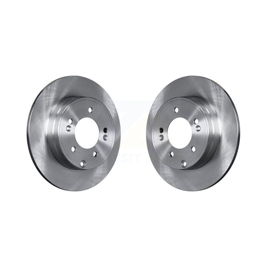 Disc Brake Rotors Rear Pair For Hyundai Sonata Tucson Kia Optima Cadenza Azera