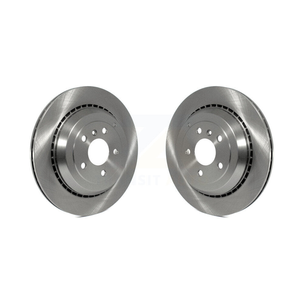 Brake Rotor Rear Pair For Mercedes-Benz ML350 GL350 R350 GL320 GL450 GL550 ML550