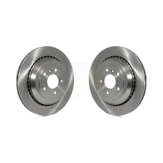 Brake Rotor Rear Pair For Mercedes-Benz ML350 GL350 R350 GL320 GL450 GL550 ML550
