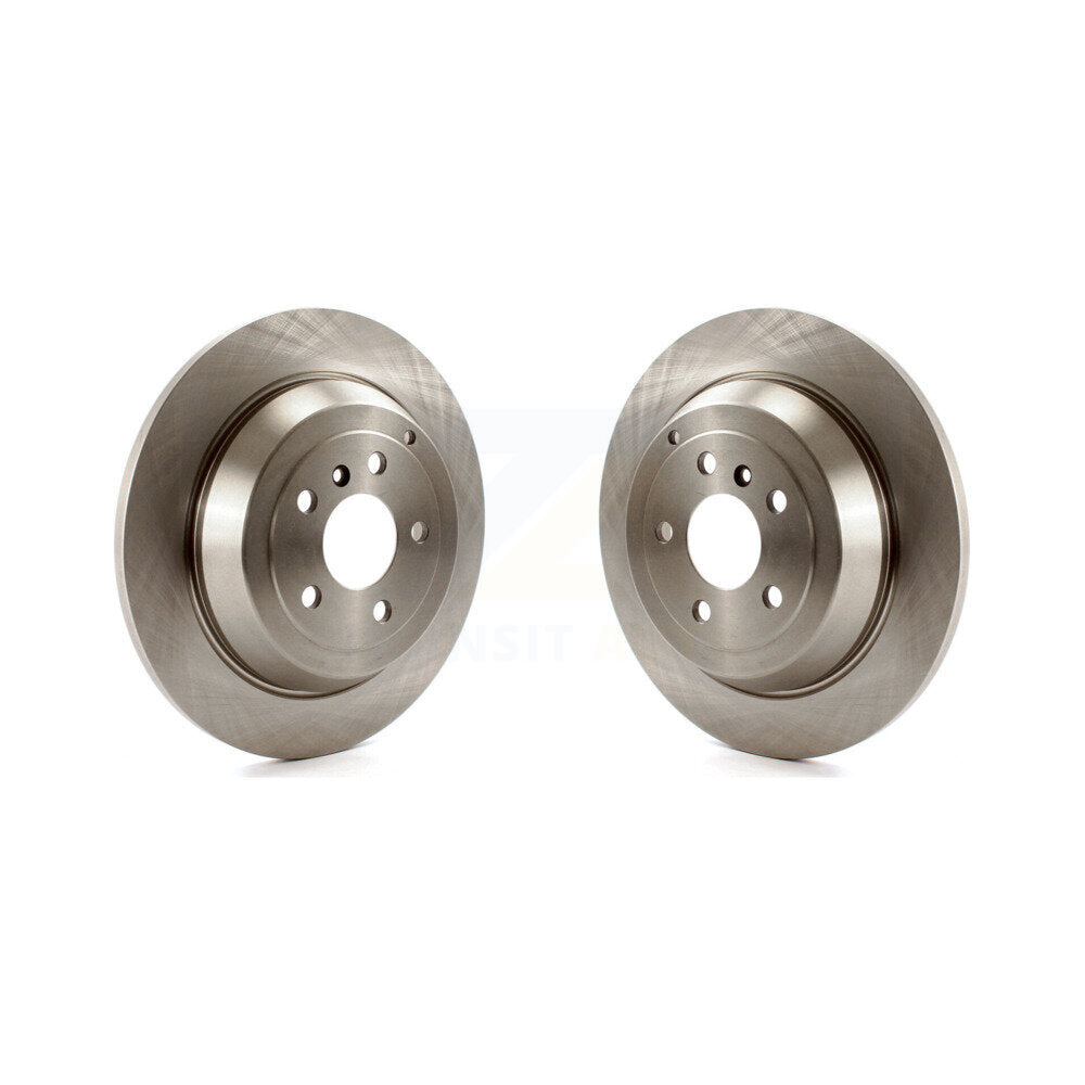 Brake Rotors Rear Pair For Mercedes-Benz ML350 ML320 R350 ML500 R320 R500 ML450