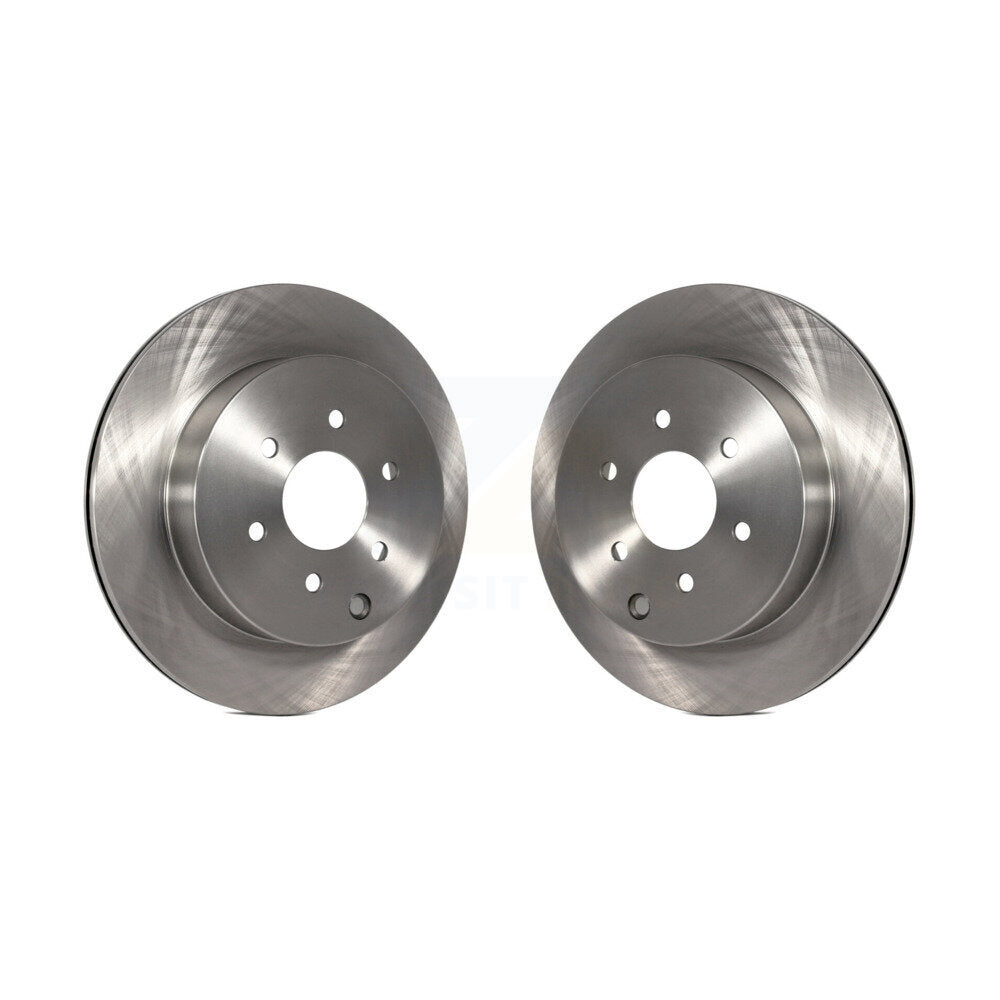 Disc Brake Rotors Rear Pair For Nissan Pathfinder