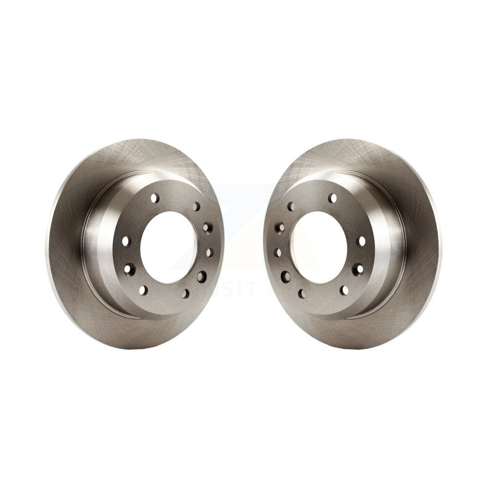 Disc Brake Rotors Rear Pair For Kia Sedona Hyundai Entourage