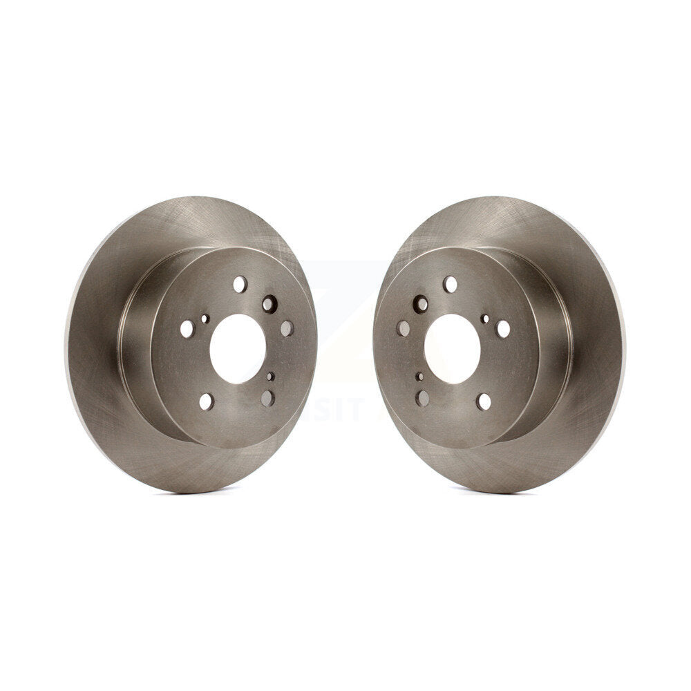Disc Brake Rotors Rear Pair For Toyota Camry Lexus ES350 Avalon