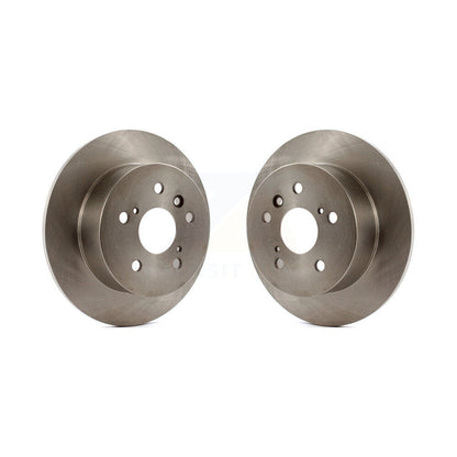 Disc Brake Rotors Rear Pair For Toyota Camry Lexus ES350 Avalon